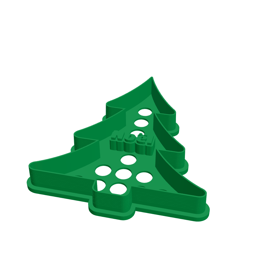 Le sapin — Emporte-pièce personnalisé