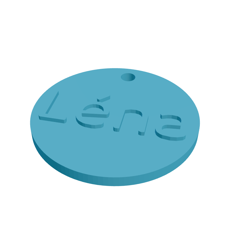 Porte-clés gravé